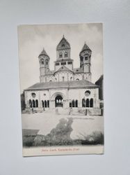 Äldre vykort Maria Laach, Klosterkirche