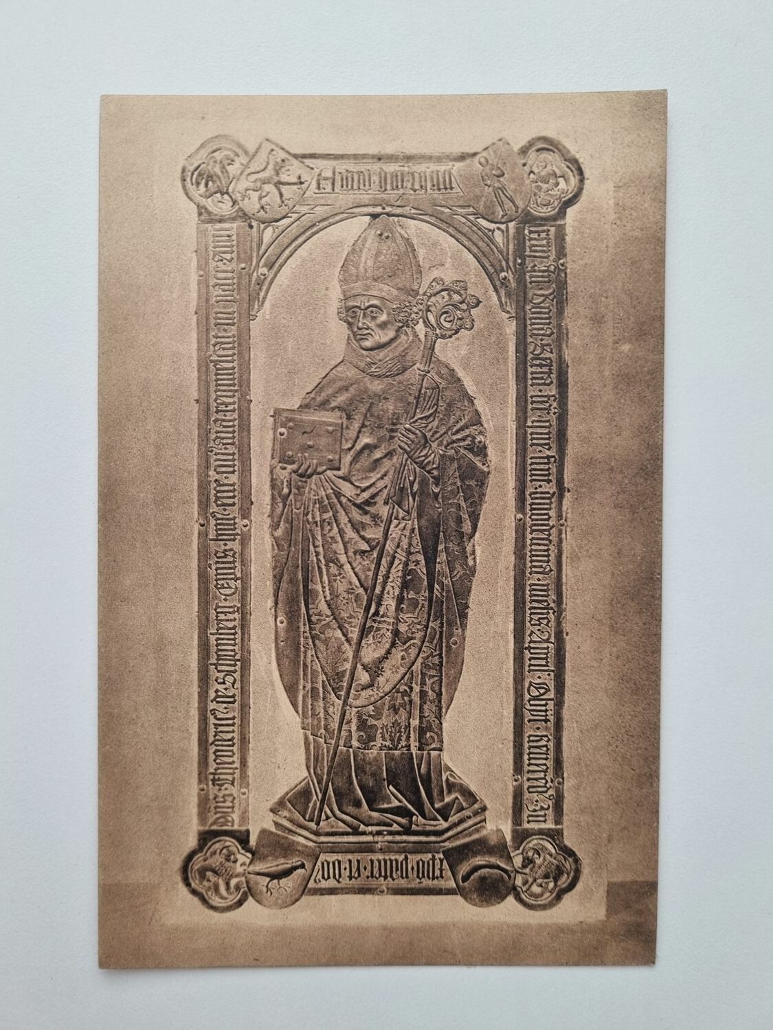 Äldre vykort Meissen, Dom. Bischof von Schönberg