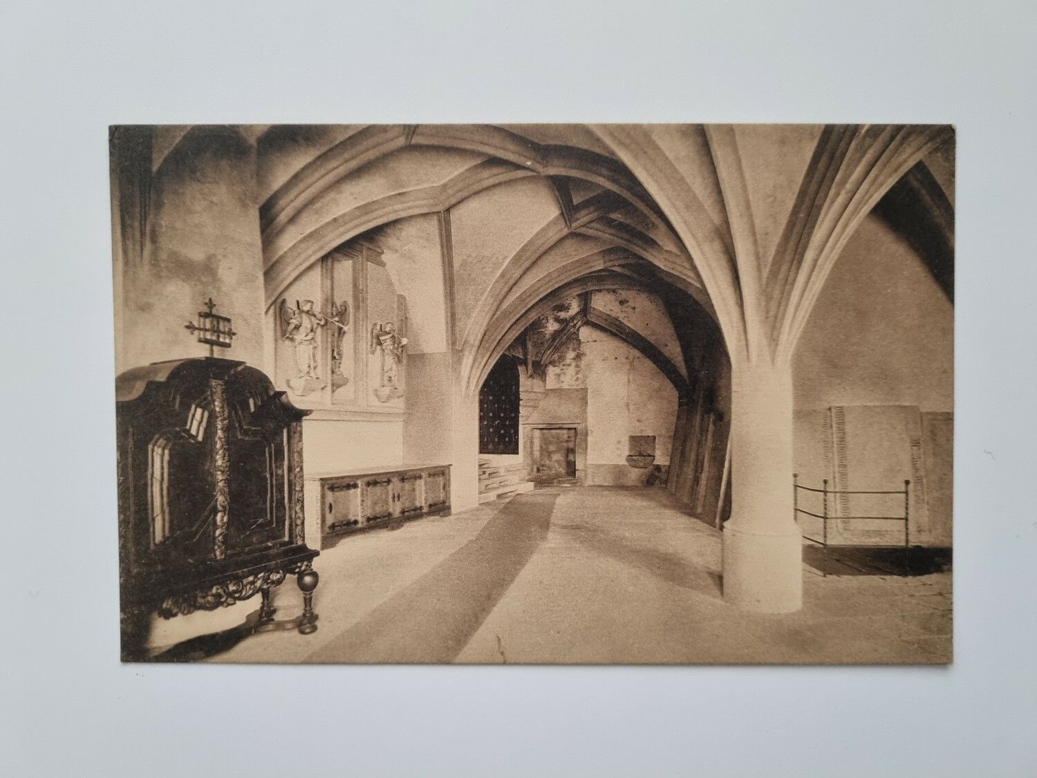 Äldre vykort Meissen, Dom. Sakristei