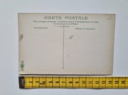 Äldre vykort Menton, Frontiere Italienne le cap