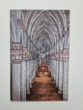 Äldre vykort Milano Interno della Cattedrale