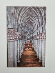 Äldre vykort Milano Interno della Cattedrale