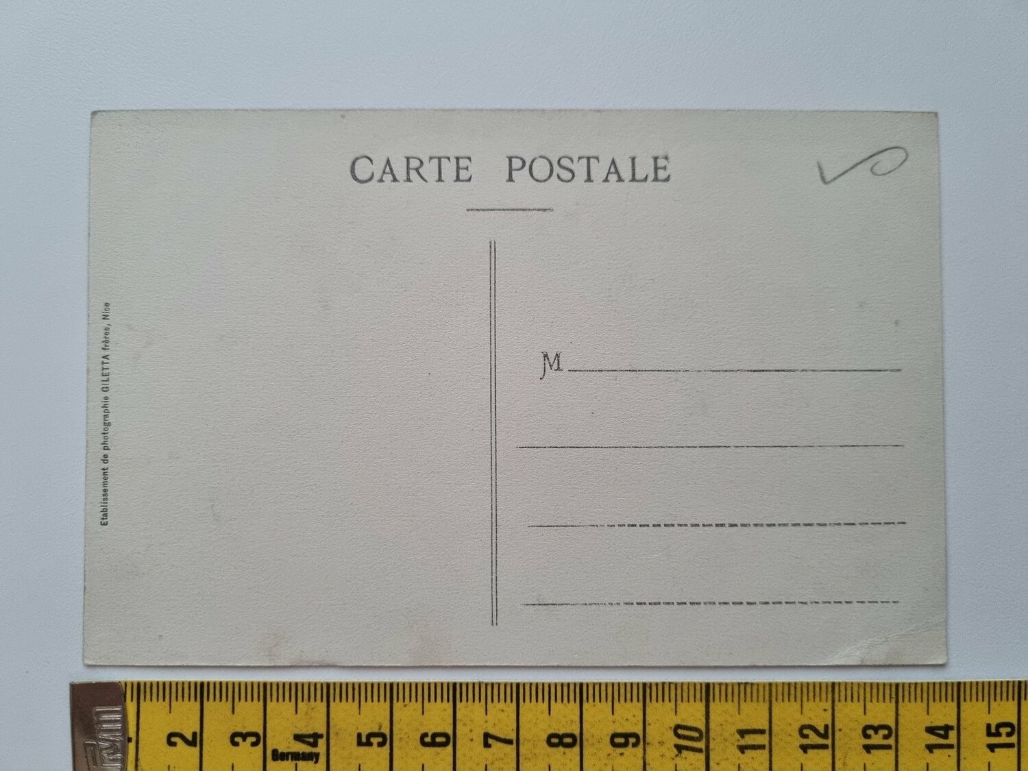 Äldre vykort MONACO-La Principaute et Cap Martin