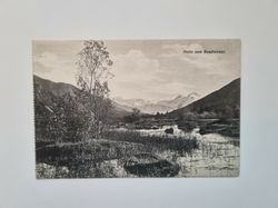 Äldre vykort Motiv vom Reschensee