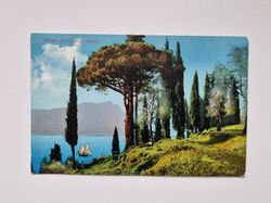 Äldre vykort Motivo dal Lago di Garda.