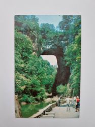 Äldre vykort Natural Bridge