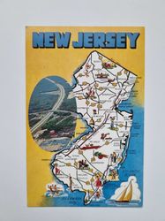Äldre vykort NEW JERSEY