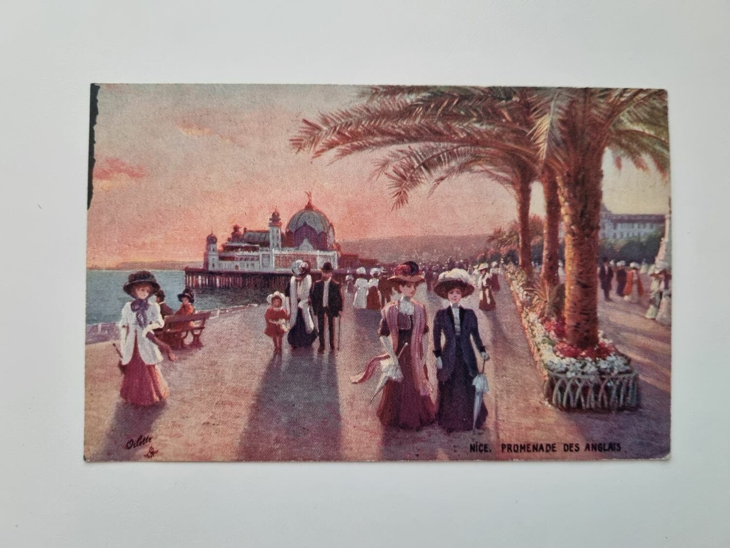 Äldre vykort NICE PROMENADE DES ANGLAIS,