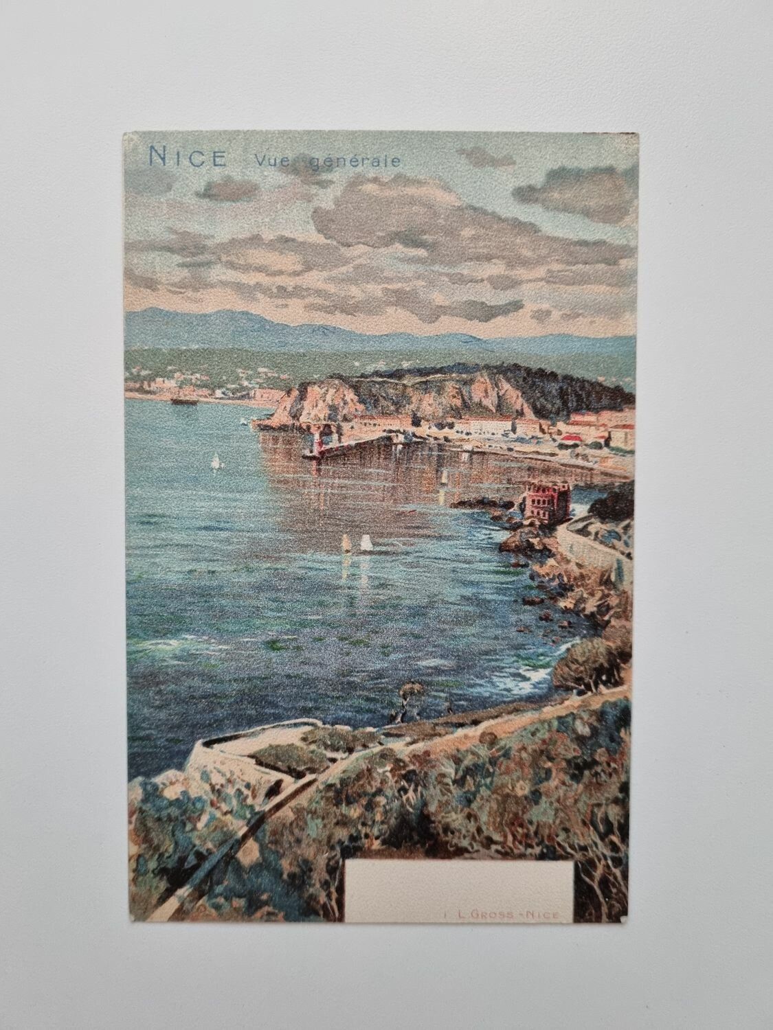 Äldre vykort NICE Vue générale