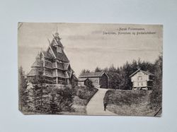 Äldre vykort Norsk Folkemuseum
