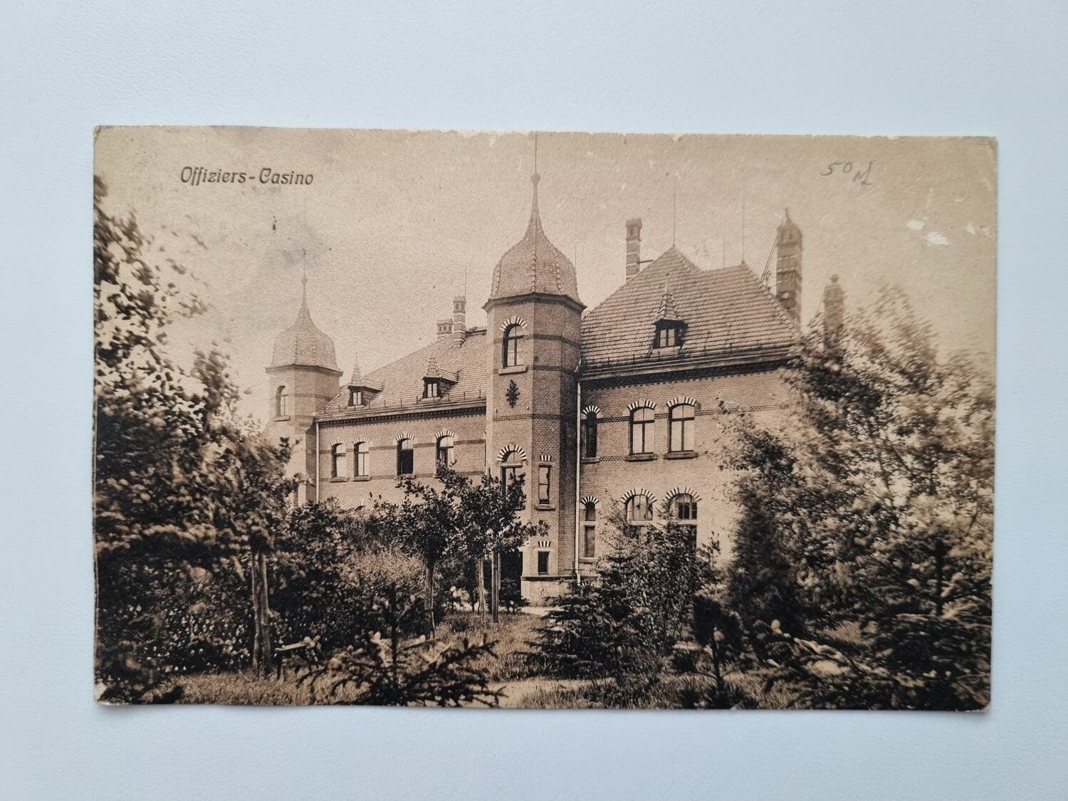 Äldre vykort Offiziers-Casino