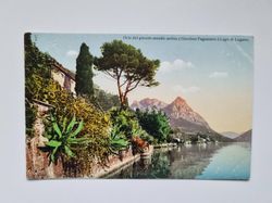 Äldre vykort Lago di Lugano