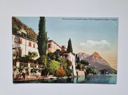 Äldre vykort Lago di Lugano