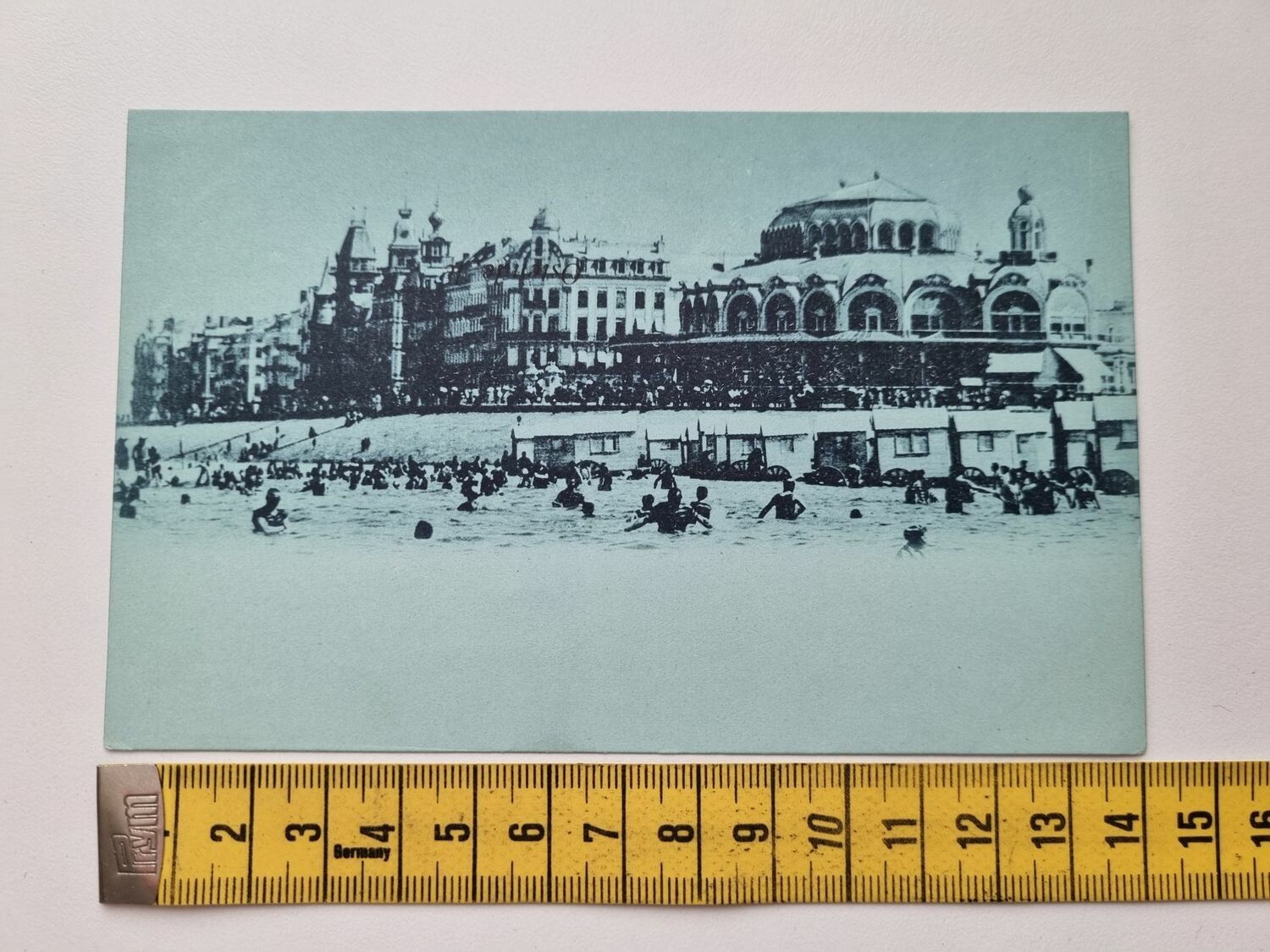 Äldre vykort Ostende, Belgium