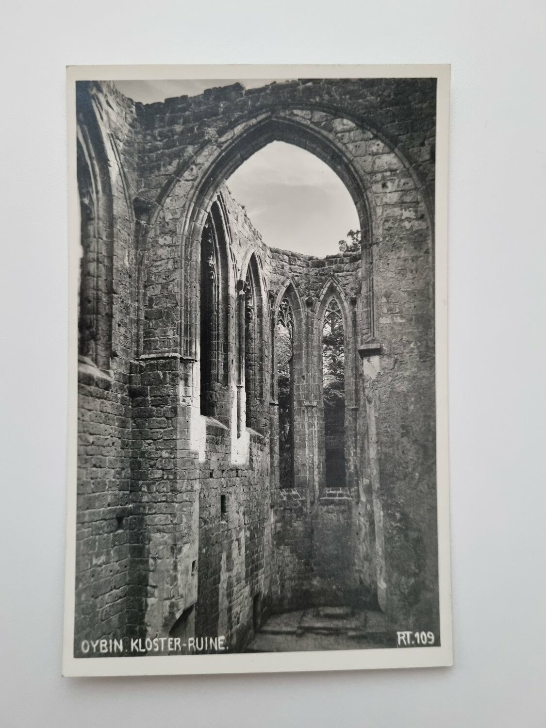 Äldre vykort OYBIN. KLOSTER-RUINE