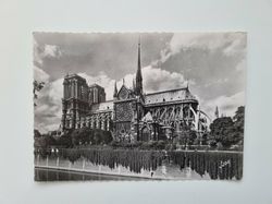 Äldre vykort PARIS Notre-Dame