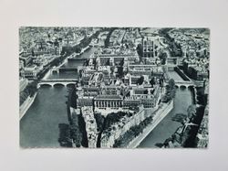 Äldre vykort PARIS by AIR FRANCE