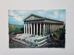 Äldre vykort PARIS L'église de la Madeleine