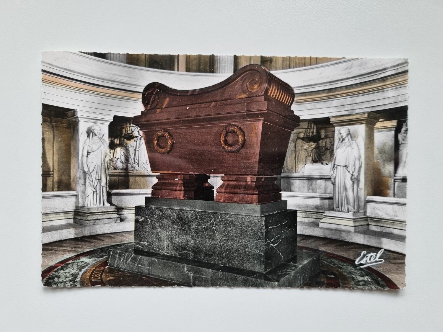 Äldre vykort Tomb of Napoleon.