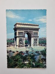 Äldre vykort PARIS L'Arc de Triomphe