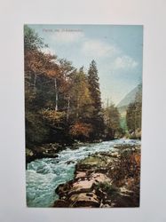 Äldre vykort Partie im Schwarzatal.