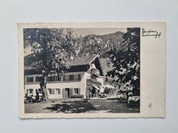 Äldre vykort Pension Brunnhol, Josefstal