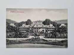 Äldre vykort Pillnitz Schlossgarten