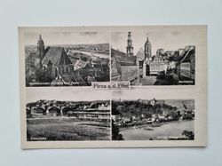 Äldre vykort Pirna a. d. Elbe