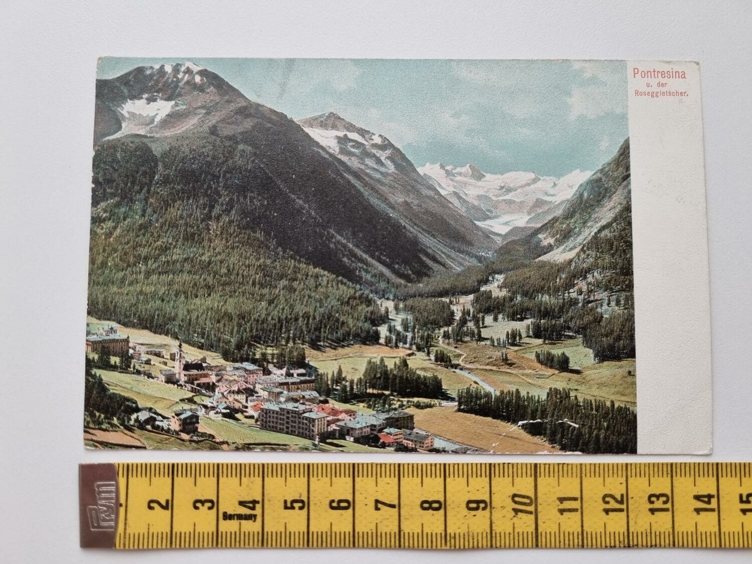 Äldre vykort Pontresina