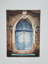 Äldre vykort Portal der Universität Breslau