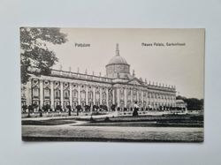 Äldre vykort Potsdam Neues Palais, Gartenfront