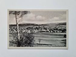 Äldre vykort Pulsnitz i. Sa. Blick vom Eierberg