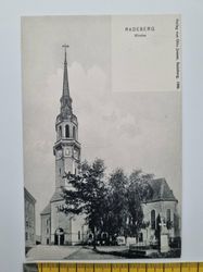 Äldre vykort RADEBERG Kirche