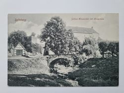 Äldre vykort Radeberg Schloss Klippenstein mit Hungerturm