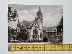 Äldre vykort Rheydt. Rathaus