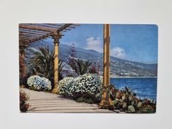 Äldre vykort Riviera di Ponente. Bordighera