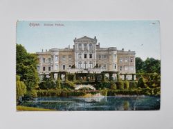 Äldre vykort Rügen. Schloss Putbus