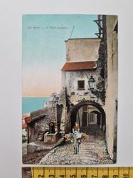 Äldre vykort San Remo La Porte Candelieri