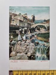 Äldre vykort San Remo. Lavandaie Italiane