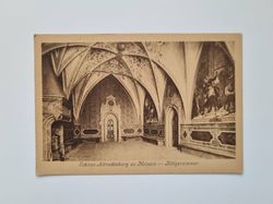 Äldre vykort Schloss Albrechtsburg zu Meissen