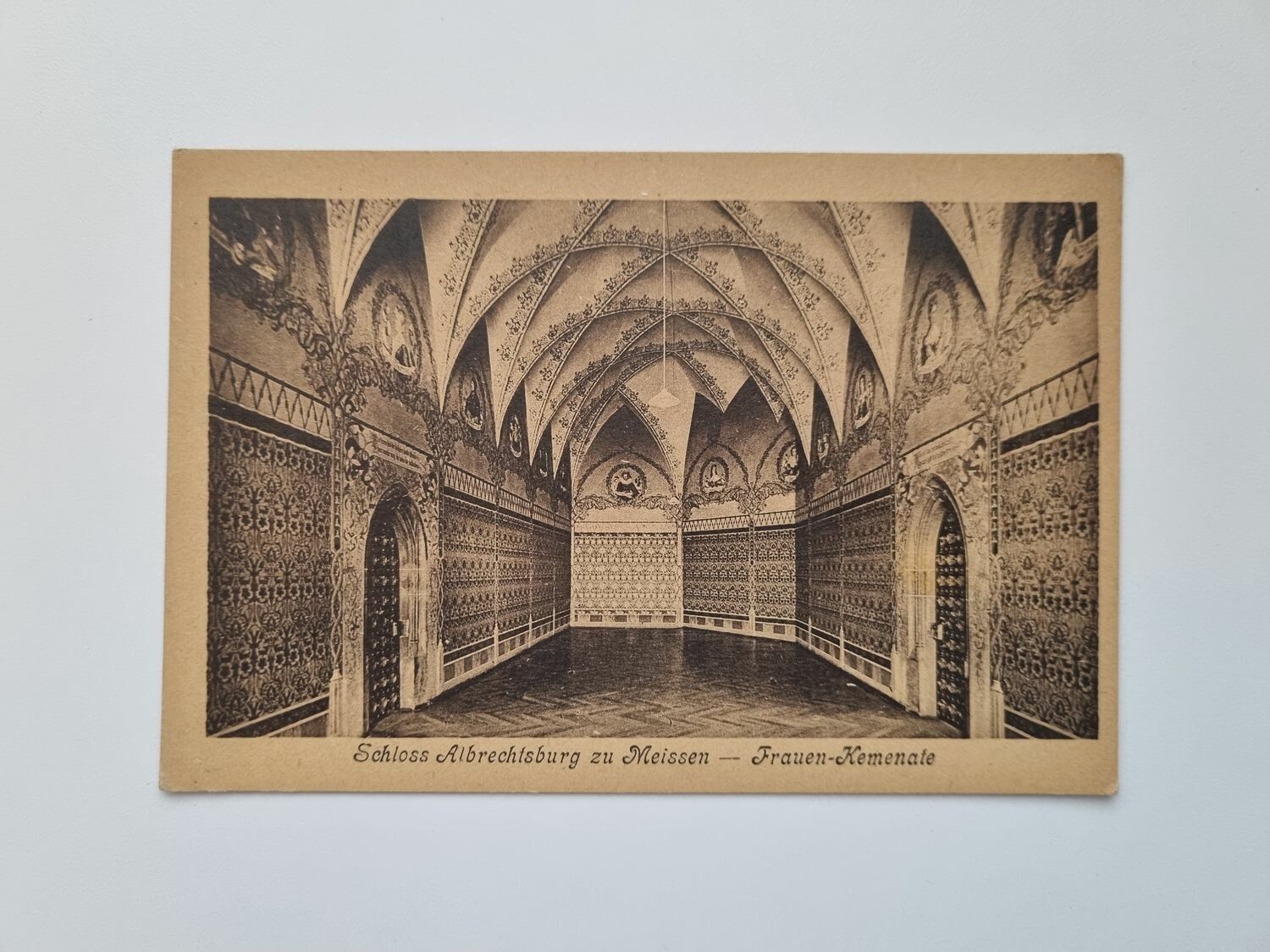 Äldre vykort Schloss Albrechtsburg zu Meissen