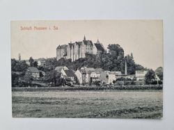 Äldre vykort Schloß Nossen i. Sa.
