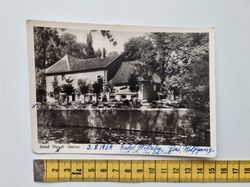 Äldre vykort Schloß Rheydt-Terrasse