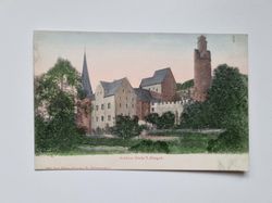 Äldre vykort Schloss Stein i. Erzgeb