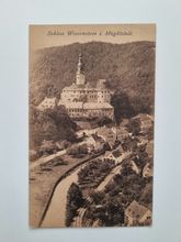 Äldre vykort Schloss Weesenstein i. Müglitztale