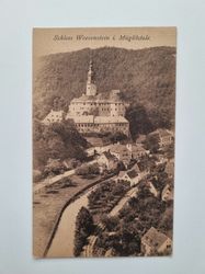 Äldre vykort Schloss Weesenstein i. Müglitztale