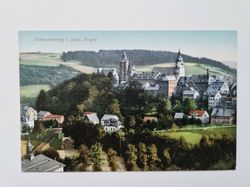 Äldre vykort Schwarzenberg i. sächs. Erzgeb.