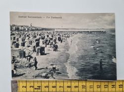 Äldre vykort Seebad Swinemünde Zur Ferienzeit