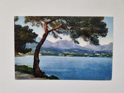 Äldre vykort Riviera di Ponente. Mentone