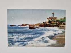 Äldre vykort Riviera di Ponente. Bordighera